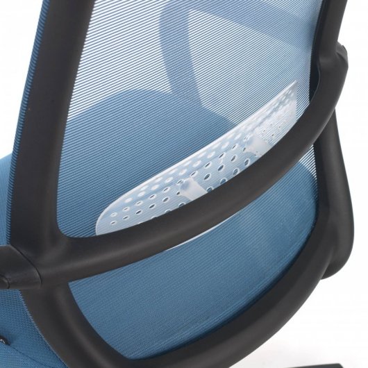 Ofiprix Point Silla Giratoria de Oficina Transpirable Azul