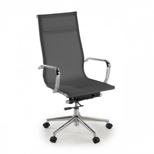 Ofiprix Slim Silla de Oficina Transpirable Gris