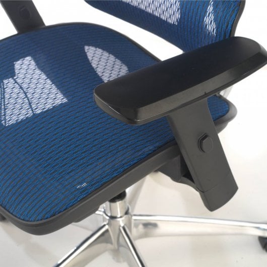 Ofiprix Zenit Pro Silla de Oficina Transpirable con Reposacabezas Azul