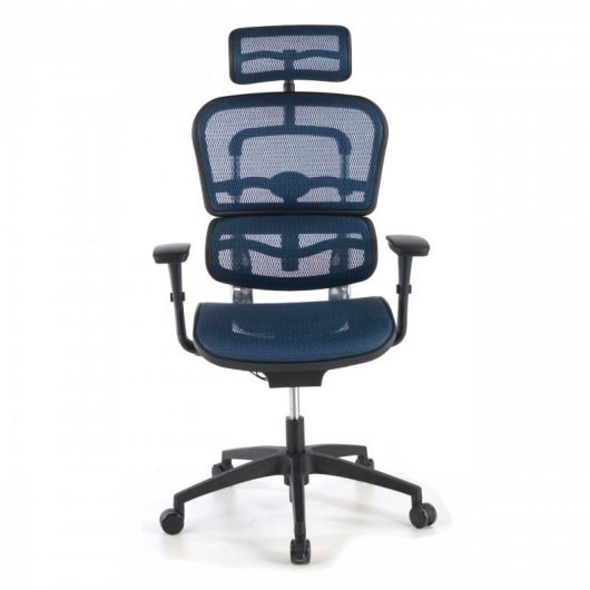Ofiprix Ergoplus Silla de Oficina Transpirable Azul