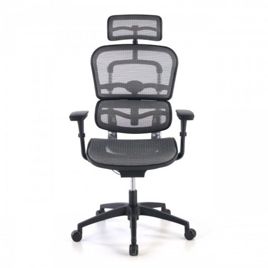 Ofiprix Ergoplus Silla de Oficina Transpirable Gris