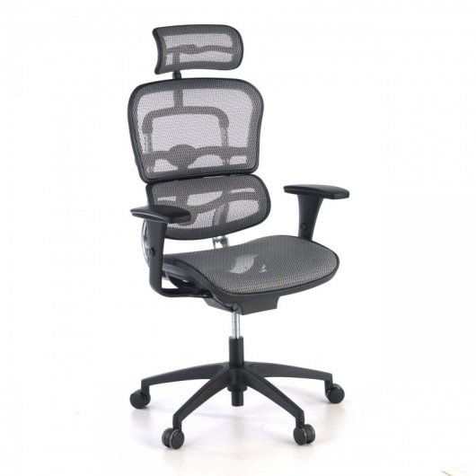 Ofiprix Ergoplus Silla de Oficina Transpirable Gris