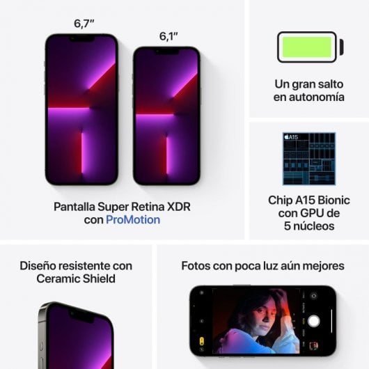 Apple iPhone 13 Pro Max 512GB Grafito Libre