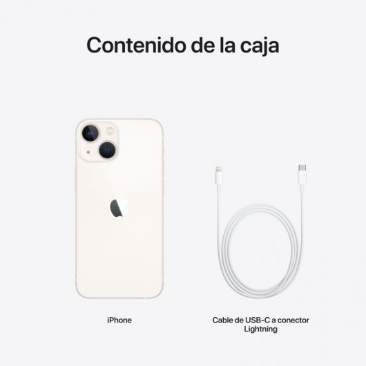 Apple iPhone 13 Mini 256GB Blanco Estrella Libre