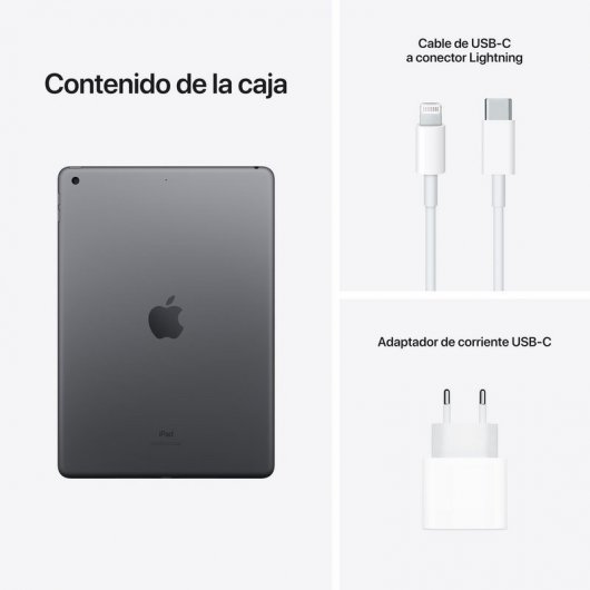 Apple iPad 2021 10.2" 256GB WiFi Gris Espacial