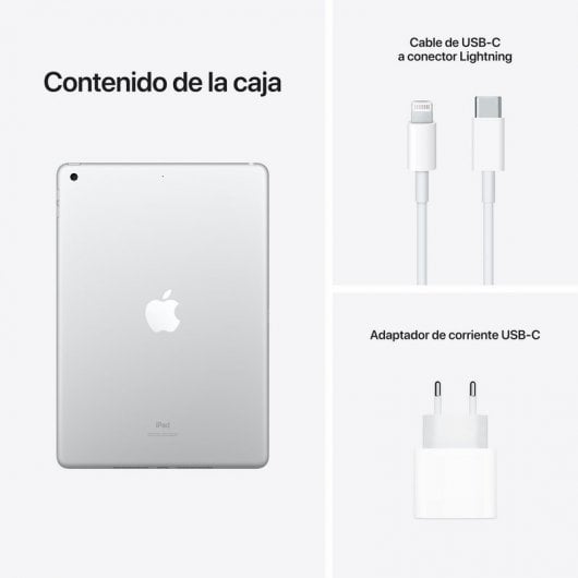 Apple iPad 2021 10.2" 256GB WiFi Plata