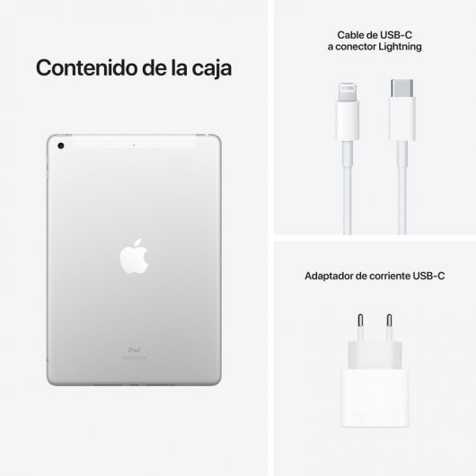 Apple iPad (9^gen.) 10.2 Wi-Fi + Cellular 64GB - Argento