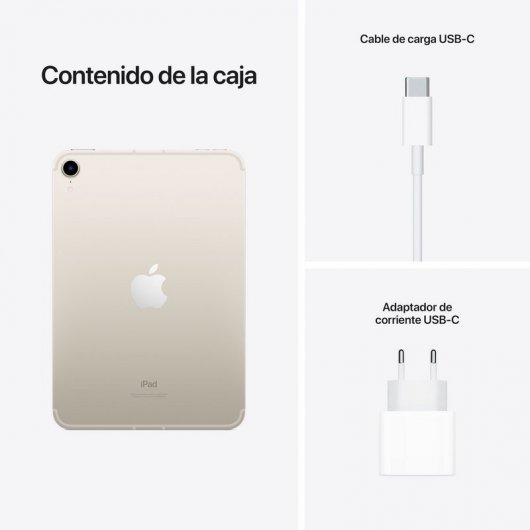 Apple iPad Mini 2021 64GB WiFi + Celular Branco Estrela