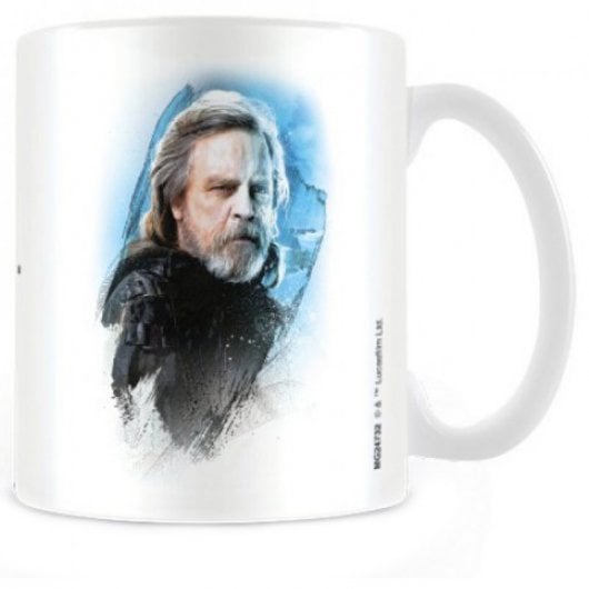 Tasse en céramique pyramidale Star Wars Episode 8 Luke Skywalker Coup de pinceau