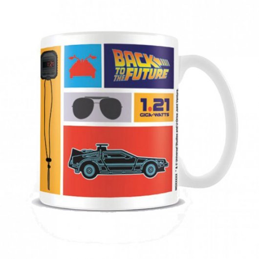 Pyramid Taza Cerámica Back To The Future