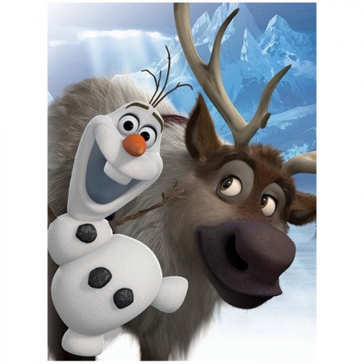 Pyramid Lienzo Disney Frozen Olaf y Sven 30x40cm