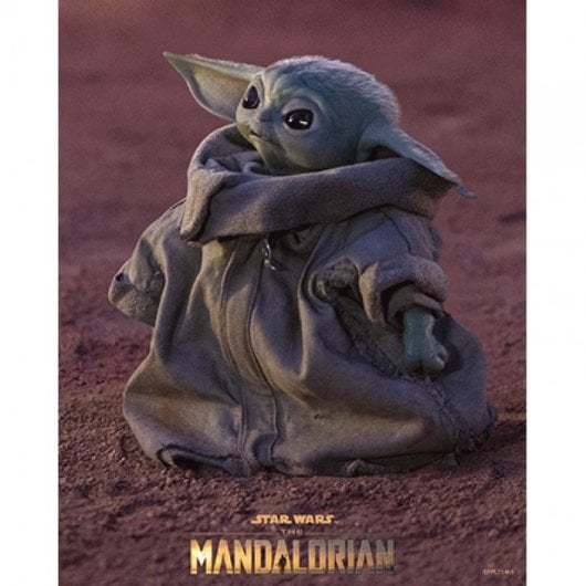 Pyramide Poster 3D Star Wars The Mandalorian Grogu