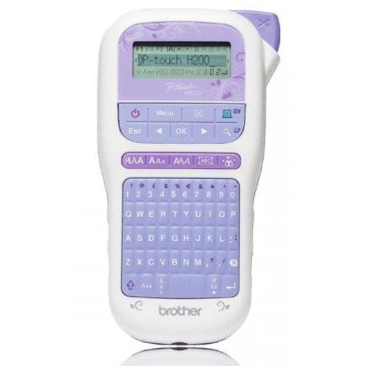 Brother PT-H200 Rotuladora Electrónica de Mano Lavanda/Blanca