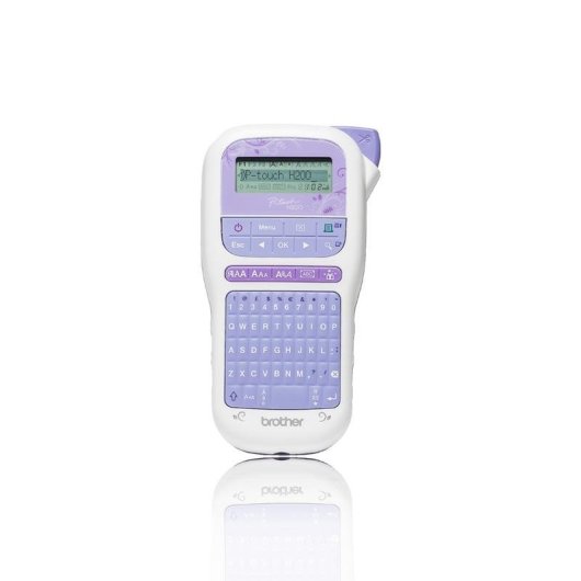 Brother PT-H200 Rotuladora Electrónica de Mano Lavanda/Blanca