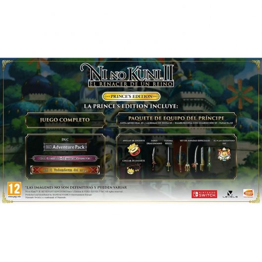 Ni No Kuni II : Rise of a Kingdom Prince's Edition Nintendo Switch