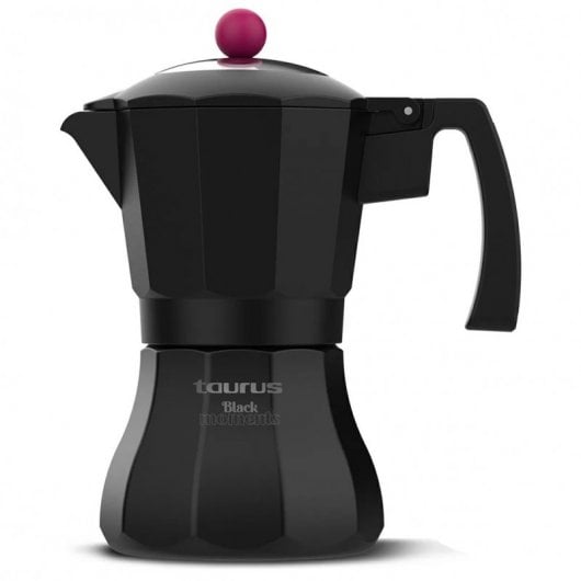 Taurus Black Moments Kaffeemaschine für 6 Tassen, Schwarz