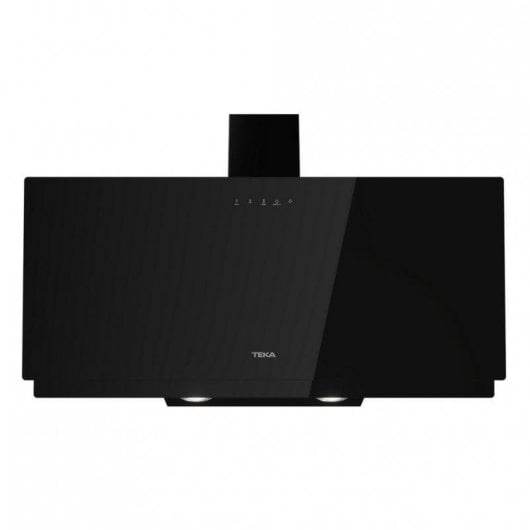 Campânula extratora Teka DVN 97050 TTC BK Canalização 90cm LED preta