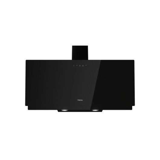 Campânula extratora Teka DVN 97050 TTC BK Canalização 90cm LED preta