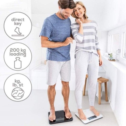 Balança Digital Beurer GS400 Até 200kg Ecrã LCD Desligamento Automático