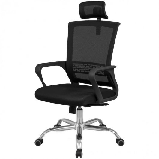 Due Home Maxx Silla de Oficina Negra