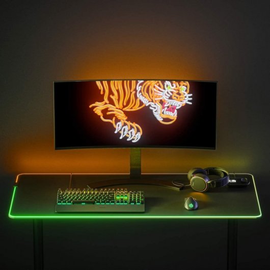 SteelSeries QcK Prism Cloth RGB Tapete Gaming 3XL