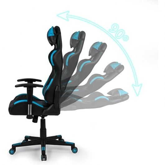 Due Home Silverstone Silla Gaming Turquesa/Negro