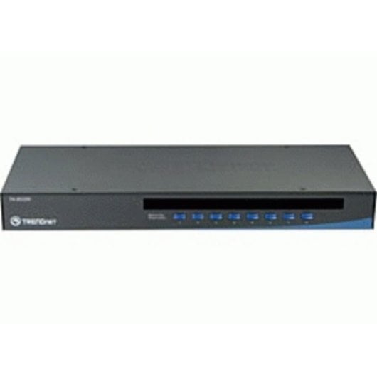 Switch KVM Trendnet TK-803R 8 Porte Montaggio Rack Nero