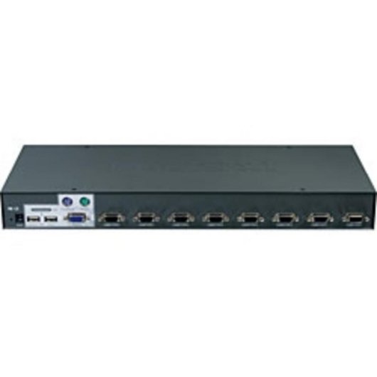Switch KVM Trendnet TK-803R 8 Porte Montaggio Rack Nero