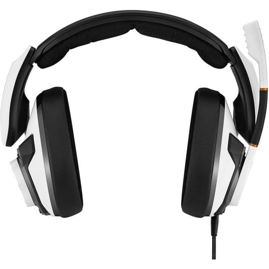 Cuffie da gioco EPOS GSP 601 con acustica chiusa bianca
