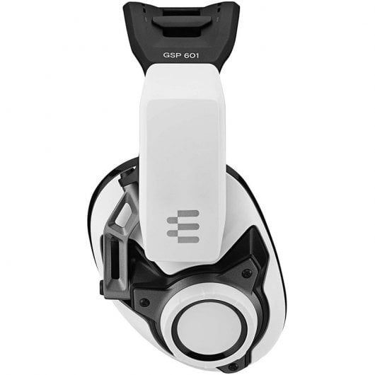 Cuffie da gioco EPOS GSP 601 con acustica chiusa bianca