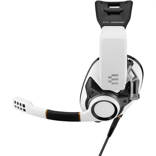 Cuffie da gioco EPOS GSP 601 con acustica chiusa bianca