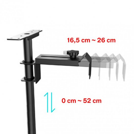 Eureka Ergonomic AC105-BK Soporte para CPU Negro
