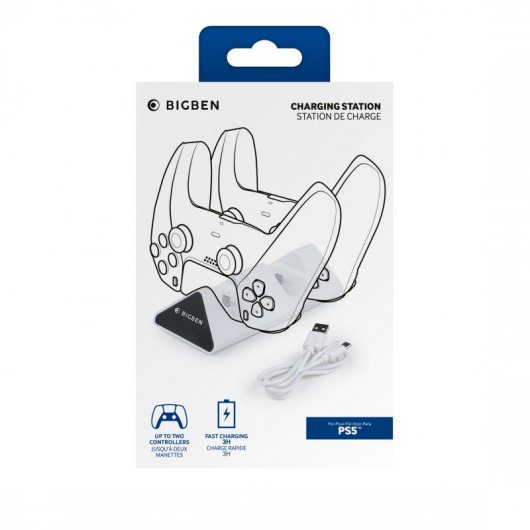 BIG BEN PS5DUALCHARGERV2 parte e accessorio per console da gioco Docking station