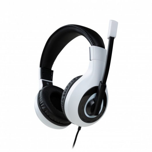 Big Ben Headset White Auriculares Estéreo con Cable para PS4/PS5 Blancos