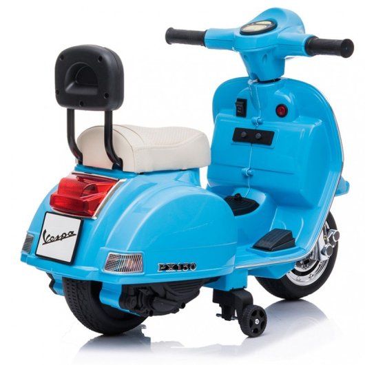 Ataa Cars Vespa Clásica PX150 Mini Oficial Moto Eléctrica Azul