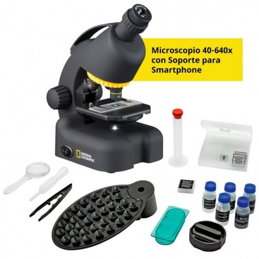 National Geographic 9118200 Réfracteur 60x Noir, Argent