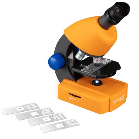 Bresser Junior National Geographic Set de Telescopio/Microscopio 40x640