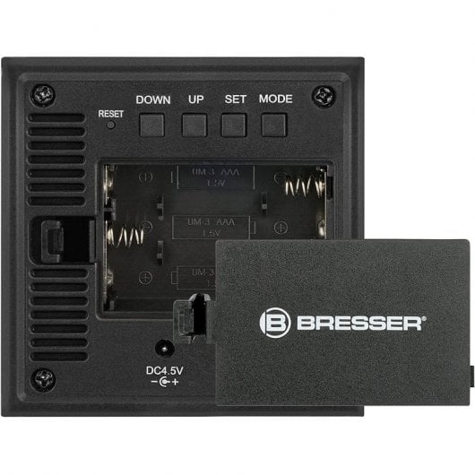 Bresser Wac Radio-Réveil Climatique LED Blanc