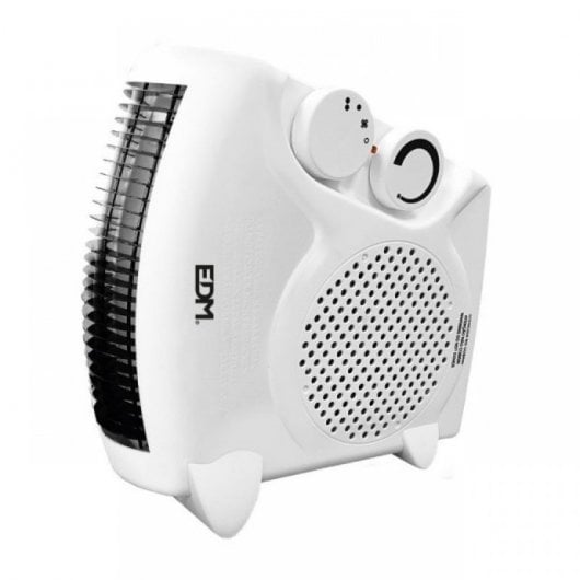 Chauffage Compact EDM 2 En 1 2000W Blanc