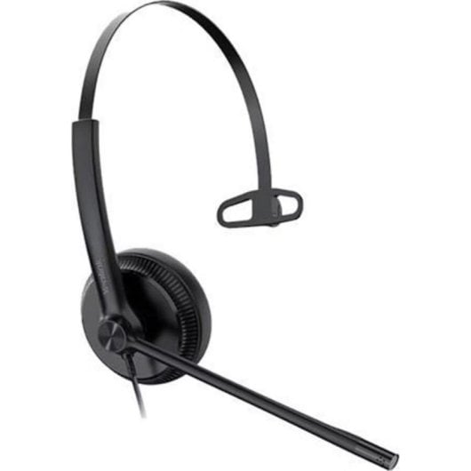 Casque Yealink YHS34 filaire avec réduction de bruit pour bureau et call center noir