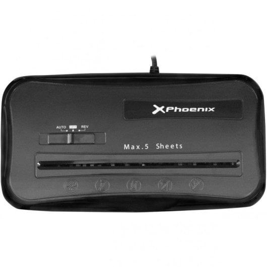 Aktenvernichter Phoenix 12L Cross Cut 22 cm Arbeitsbreite 3,2 kg