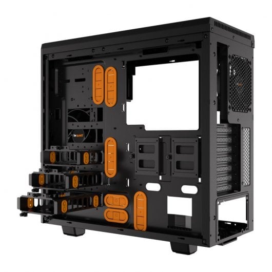 Be Quiet! Pure Base 600 Vidrio Templado USB 3.1 Negro/Naranja