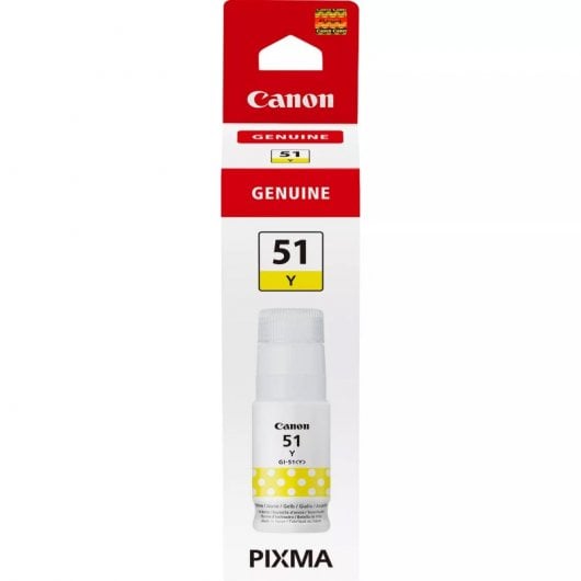 Botella de Tinta Original Canon GI-51Y Amarillo
