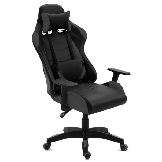 Mc Haus Silla Gaming Ergonómica Negra