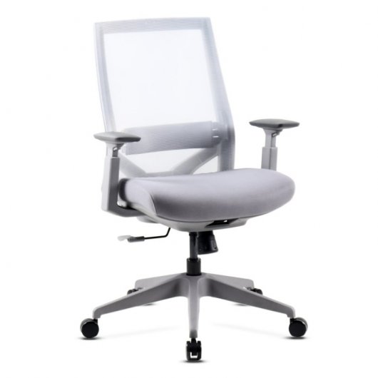 Mc Haus Vulcano Silla de Oficina Ergonómica Gris