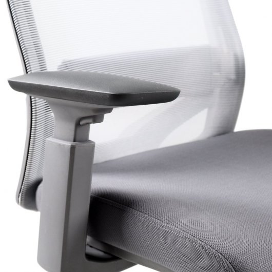 Mc Haus Vulcano Silla de Oficina Ergonómica Gris