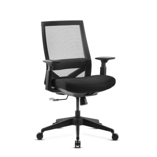 Mc Haus Vulcano Silla Silla de Oficina Ergonómica Negra