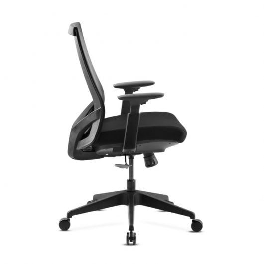 Mc Haus Vulcano Silla Silla de Oficina Ergonómica Negra