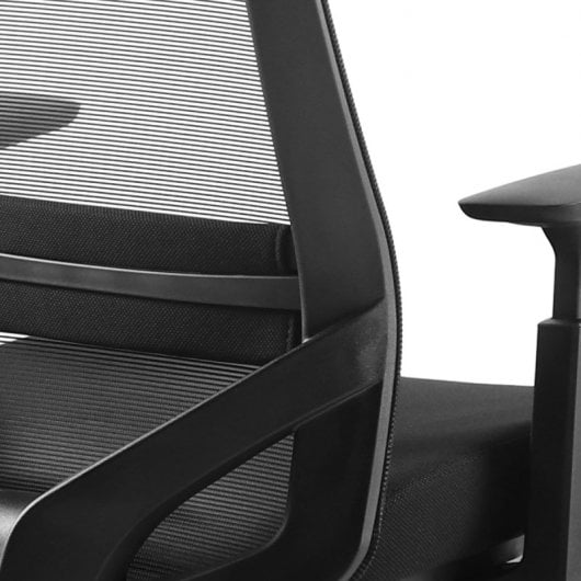 Mc Haus Vulcano Silla Silla de Oficina Ergonómica Negra