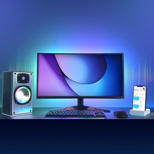 TP-Link Tapo L900-5 Intelligenter Wi-Fi LED Lichtstreifen 5 m, RGB, Innen/Außen, Zuschneidbar